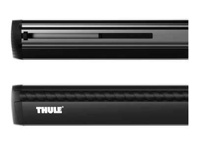 Tetőcsomagtartó Thule WingBar Blackkel Jeep Commander (Standard Crossbars) 5-dr SUV T-Profil 06-24
