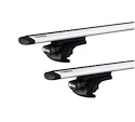 Tetőcsomagtartó Thule WingBar Blackkel Volkswagen Caddy Life 5-dr MPV Tetősínek 04-15