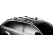 Tetőcsomagtartó Thule WingBar Edge Black Mazda CX-8 5-dr SUV Süllyesztett sínek 18+