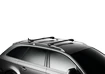 Tetőcsomagtartó Thule WingBar Edge Black Nissan Pathfinder (R51) 5-dr SUV Tetősínek 05-12