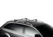 Tetőcsomagtartó Thule WingBar Edge Black Skoda Fabia Scout (Mk II) 5-dr Hatchback Tetősínek 09-14