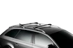 Tetőcsomagtartó Thule WingBar Edge Black Vauxhall Zafira Tourer 5-dr MPV Süllyesztett sínek 12-24