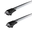 Tetőcsomagtartó Thule WingBar Edge Jeep Cherokee Renegade 5-dr SUV Tetősínek 05-13