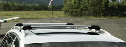 Tetőcsomagtartó Thule WingBar Edge Volkswagen Touran I (1T) 5-dr MPV Tetősínek 03-15
