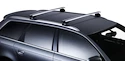 Tetőcsomagtartó Thule WingBarral Ford S-Max w/o glass roof 5-dr MPV Rögzítőpontok 06-15