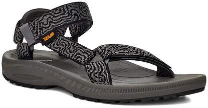 Teva  Winsted Layered Rock Black  Férfiszandál