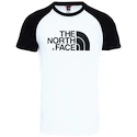The North Face  S/S Raglan Easy Tee TNF White/TNF Black férfi póló
