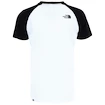 The North Face  S/S Raglan Easy Tee TNF White/TNF Black Férfipóló