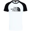 The North Face  S/S Raglan Easy Tee TNF White/TNF Black Férfipóló