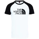 The North Face  S/S Raglan Easy Tee TNF White/TNF Black Férfipóló