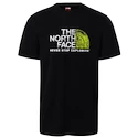 The North Face  S/S Rust 2 Tee TNF Black/TNF White Férfipóló