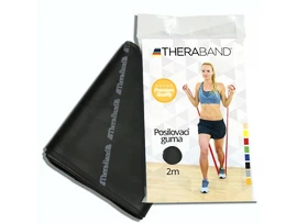 Thera-Band fitness gumikötél 2 m, fekete, extra vastag