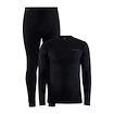 Thermo férfiszett Craft Core Warm Baselayer Black  XL