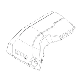 Thule 1500054245 Kis műanyag takaró elem 757-es talpakhoz