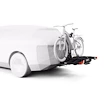 Thule EasyFold XT 3B 13pin Black w/o Bag and Rim Protector Kerékpártartó vontatóhorogra