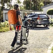 Thule EasyFold XT 3B 13pin Black w/o Bag and Rim Protector Kerékpártartó vontatóhorogra