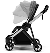 Thule Shine Grey Melange on Aluminum Babakocsi