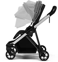 Thule Shine Grey Melange on Aluminum Babakocsi