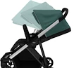 Thule Shine Mallard Green on Aluminum Babakocsi