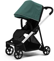 Thule Shine Mallard Green on Aluminum Babakocsi