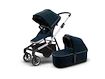 Thule Sleek Aluminum/Navy Blue Babakocsi