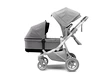 Thule Sleek Bassinet Grey Melange mózeskosár