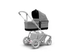 Thule Sleek Bassinet Grey Melange Mózeskosár
