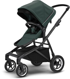 Thule  Sleek Mallard Green on Black babakocsi