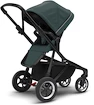 Thule  Sleek Mallard Green on Black  Babakocsi + Bassinet 