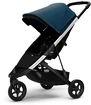 Thule Spring Aluminum/Majolica Blue Babakocsi