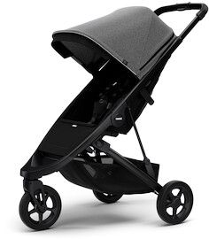 Thule Spring Black/Grey Melange babakocsi