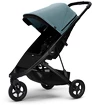 Thule Spring Spring Black/Teal Melange Babakocsi