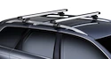 Thule teleszkopikus rúddal ellátott tetőcsomagtartó beépített tetőkorláttal (hagus) rendelkező BMW X6 5-ajtós SUV-hoz 2008-2014