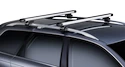 Thule tetőcsomagtartó beépített tetőkorláttal rendelkező Honda CR-V 5-ajtós SUV gépkocsihoz, 2012-2018+ teleszkópos rúddal