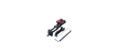TMK FLY Footbike 01 - black Roller tartó vonóhorogra