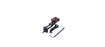 TMK  FLY Footbike 01 - black Roller tartó vonóhorogra