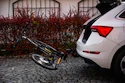 TMK  FLY Footbike 02 - black Roller tartó vonóhorogra