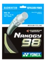 Tollaslabda fonott Yonex Nanogy NBG98 (0,66 mm)