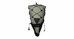 Topeak  BackLoader 10L Green Nyereg alatti táska