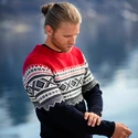 Ulvang  Marius Round Neck New Navy/Ulvang Red Pulóver