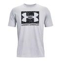 Under Armour   ABC CAMO BOXED LOGO SS-GRY Férfipóló L