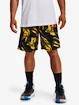 Under Armour  BASELINE 10'' PRINT SHORT-YLW Férfirövidnadrág