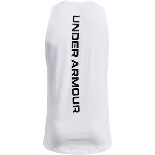 Under Armour  BASELINE COTTON TANK White Ujjatlan póló férfiaknak