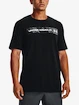Under Armour  CAMO CHEST STRIPE SS-BLK Férfipóló
