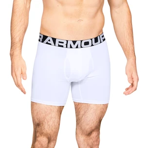 Under Armour  Charged Cotton 6in 3 Pack-WHT Férfiboxeralsó