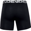 Under Armour  Charged Cotton 6in 3Pack Black  Férfiboxeralsó