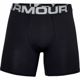 Under Armour Charged Cotton 6in 3Pack Black Férfiboxeralsó