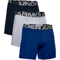 Under Armour  Charged Cotton 6in 3Pack Blue  Férfiboxeralsó S