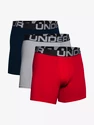Under Armour  Charged Cotton 6in 3Pack Red  Férfiboxeralsó