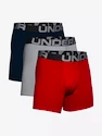 Under Armour  Charged Cotton 6in 3Pack Red  Férfiboxeralsó S